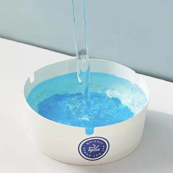 Disposable Ashtray with Gel