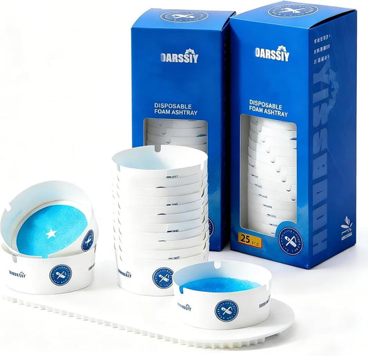 Disposable Ashtray with Gel